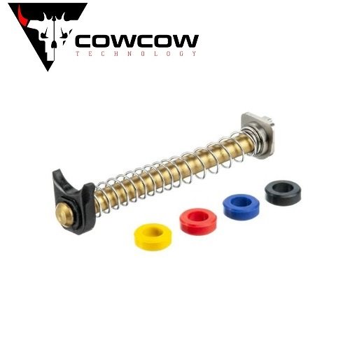 COWCOW Technology Stainless Steel Guide Rod Set for Marui Glock19(Gold)