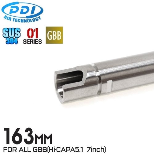 PDI 01 6.01 Inner Barrel 163mm for TM/WE/KJW  HI-CAPA 5.1 / 7 inch