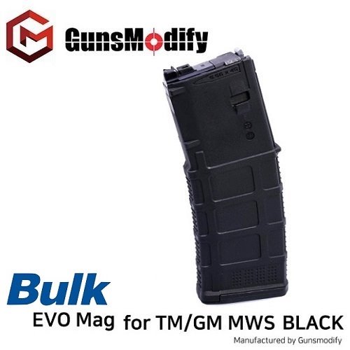 GunsModify EVO Mag for TM/GM MWS - BK(벌크상품)