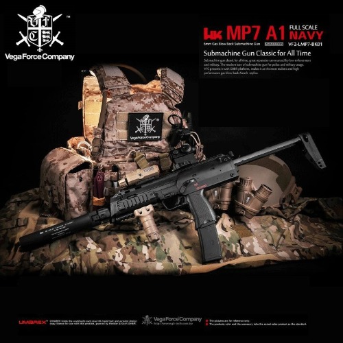 VFC HK MP7A1 Gen2 (NAVY) GBBR -BK