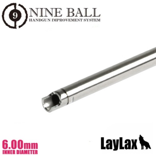 Nineball Power Barrel 112.5mm/6.00mm Ultratight bore Hi Capa 5.1/M1911A1/M45
