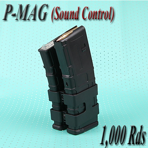 Electric P-Mag Double Magazine / 1,000 Rds