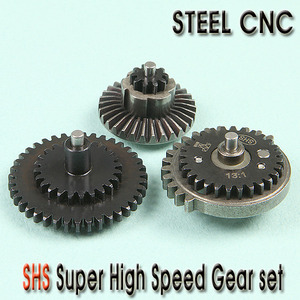 SHS 13:1 Super High Speed Gear set / Steel CNC