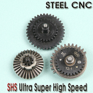 SHS 12:1 Ultra Super High Speed Gear Set / STEEL CNC
