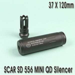 SCAR SD 556 MINI QD Silencer