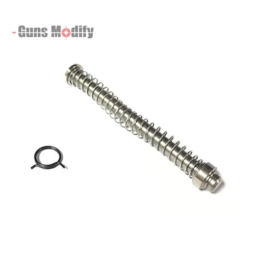 Guns Modify 125% Stainless Steel Recoil Guide Rod Set for Tokyo Marui Model 17 / 18 GBB - Silver