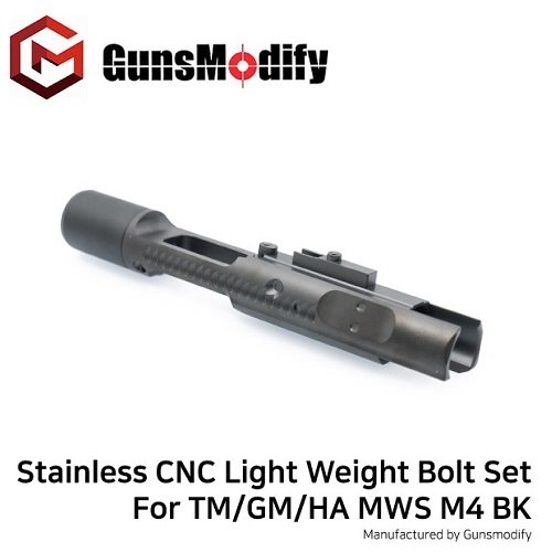 Guns Modify Stainless CNC Light Weight Bolt CARRIER For TM/GM/HA MWS M4 BK