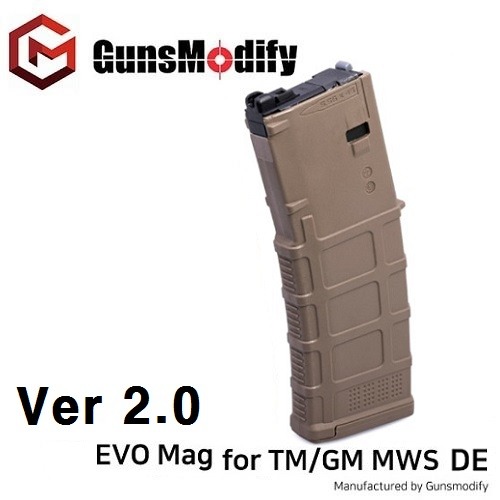 GunsModify EVO Mag for TM/GM MWS Ver 2.0 - DE