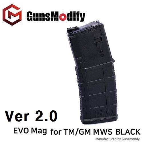 GunsModify EVO Mag for TM/GM MWS Ver 2.0 - BK