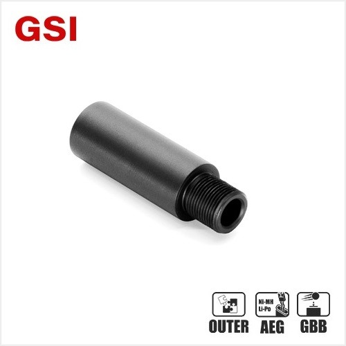 GSI Barrel Extension for M4 series - 45mm