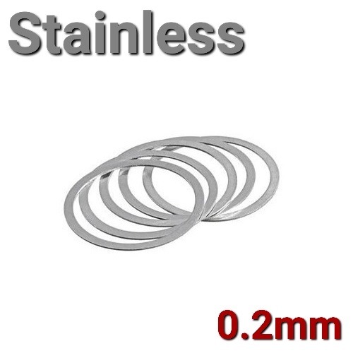 Barrel Nut Stainless Washer Set / 0.2mm*5EA