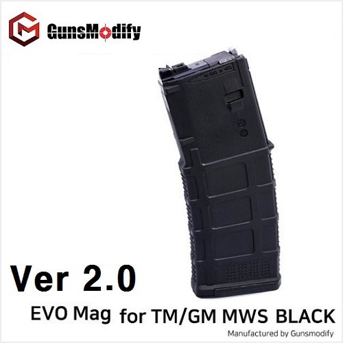 Guns Modify EVO Mag for TM/GM MWS Ver 2.0 - BK
