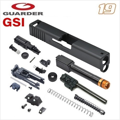 GSI Aluminum CNC Slide set for MARUI Glock19 Gen3