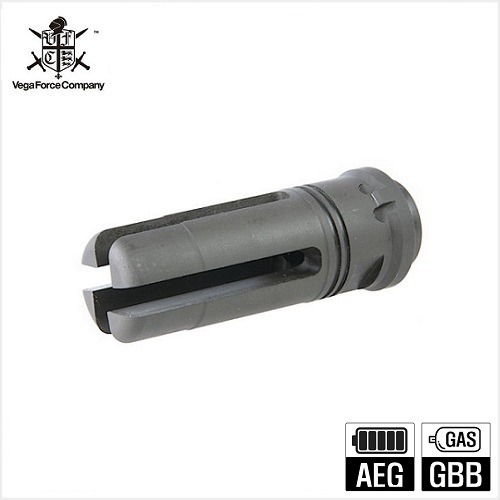 VFC URG-I SF Style Steel Flash Hider - 14mm CCW +