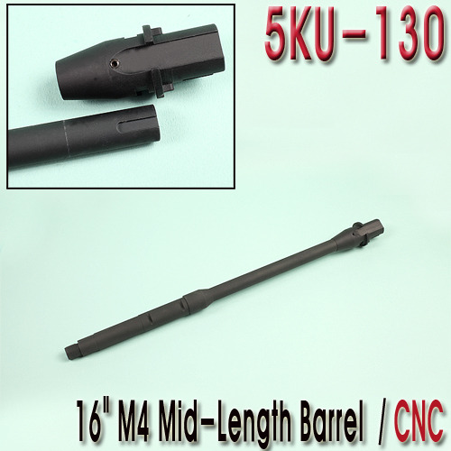 16&quot; M4 Mid Length Barrel / CNC