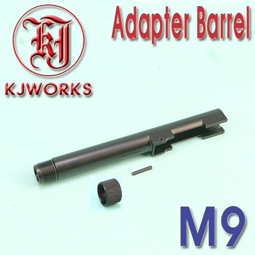 M9 Adapter Barrel+Cap / -14mm(Anticlockwise)