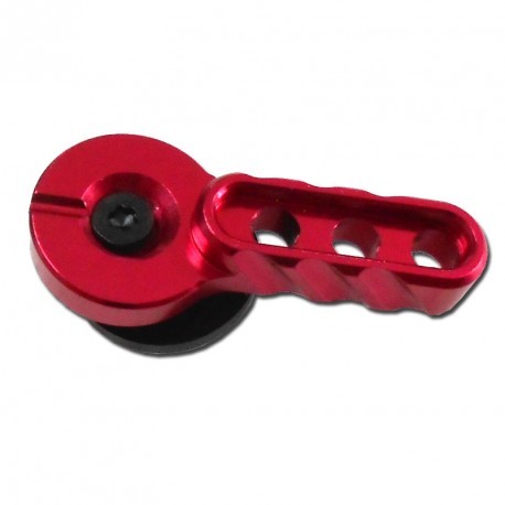 FIRE SELECTOR AIRSOFT IN ALUMINIUM CNC FOR M4 RED
