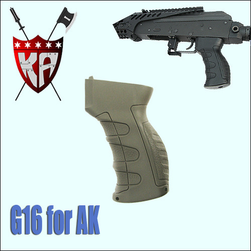 G16 Std. Pistol Grip f/AK-DE