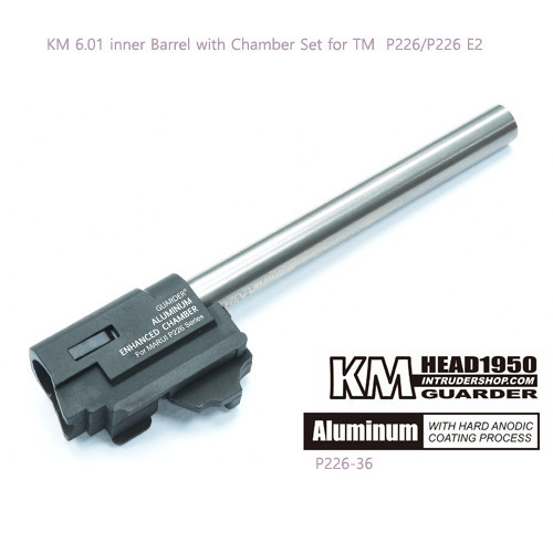 Guarder KM 6.01 inner Barrel with Chamber Set for TM P226/P226 E2